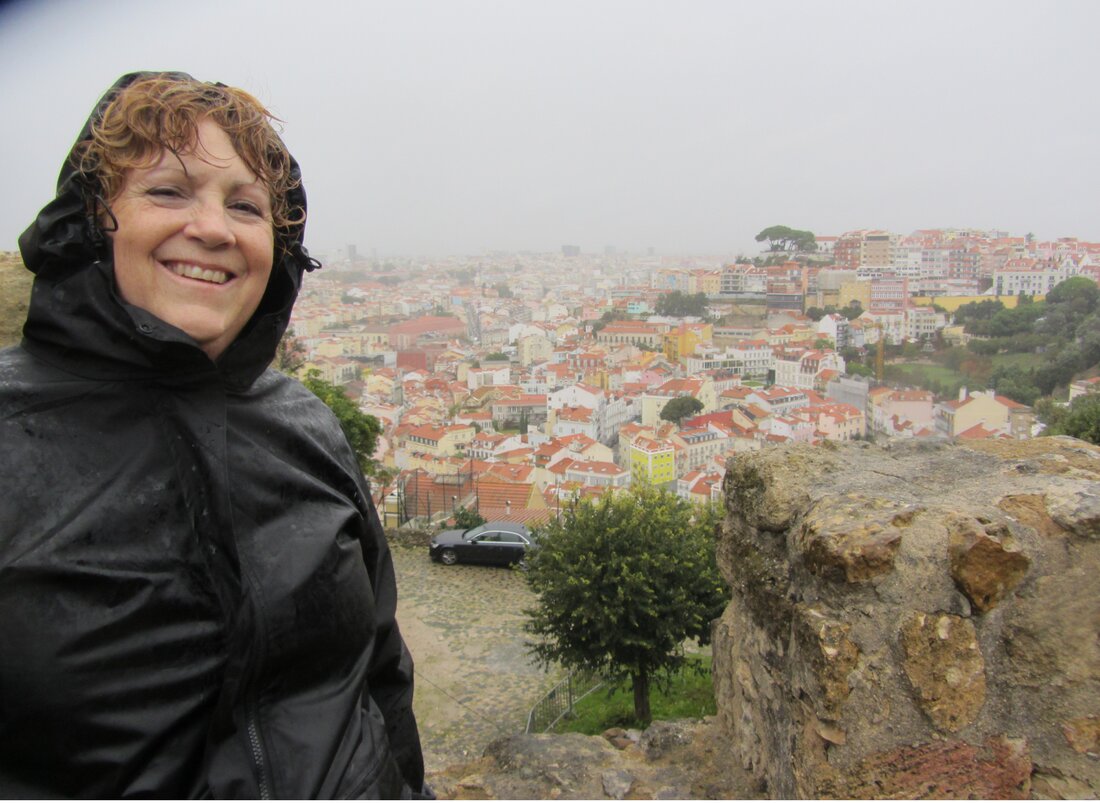 Coucher de soleil sur Lisbonne